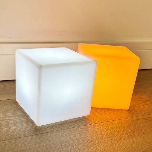 Playlearn  snoezelproducten Playlearn Glow Blocks Set van 2 – Kleurveranderende LED Blokken USB