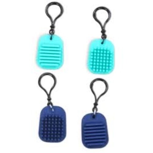 Bouncy Band  Bouncy Band Calming Clips Set van 12 – Stille Fidget Sleutelhangers