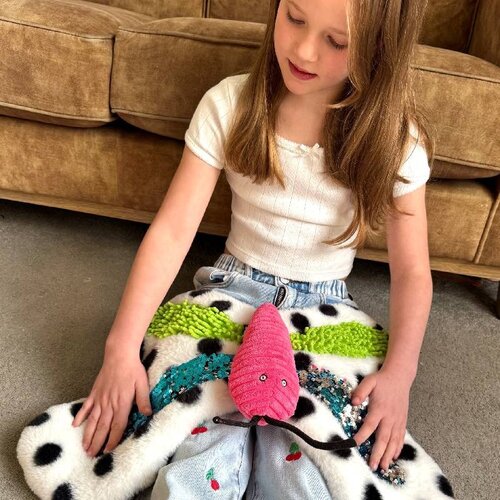 Playlearn  snoezelproducten Verzwaarde Vlinder – Sensorisch verzwaard kussen met structuren