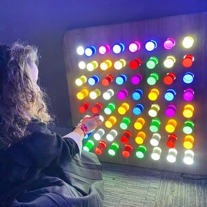 Playlearn  snoezelproducten Wall Hanging Sensory Light Panel