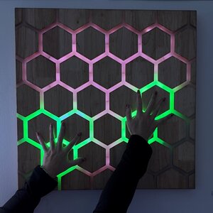 Interactive Honeycomb Touch Panel