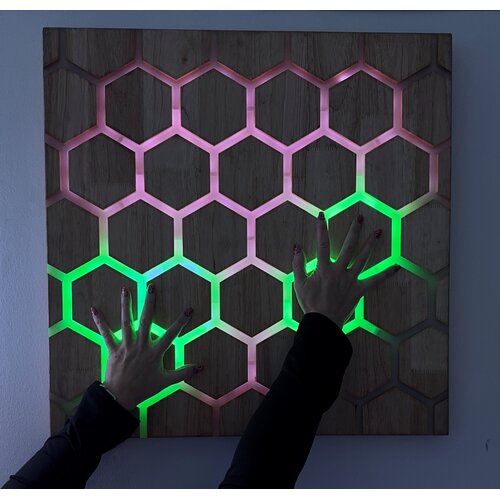 Interactive Honeycomb Touch Panel