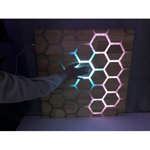 Interactive Honeycomb Touch Panel