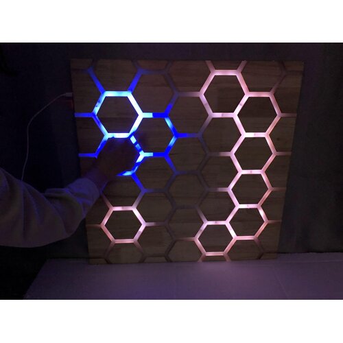 Interactive Honeycomb Touch Panel