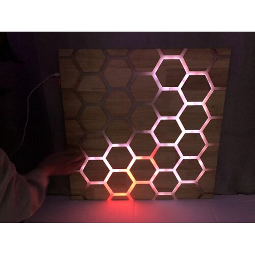 Interactive Honeycomb Touch Panel