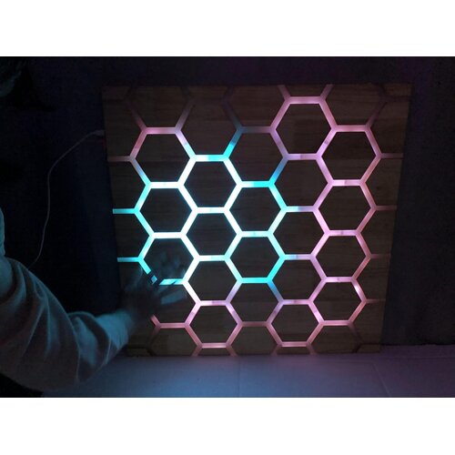Interactive Honeycomb Touch Panel