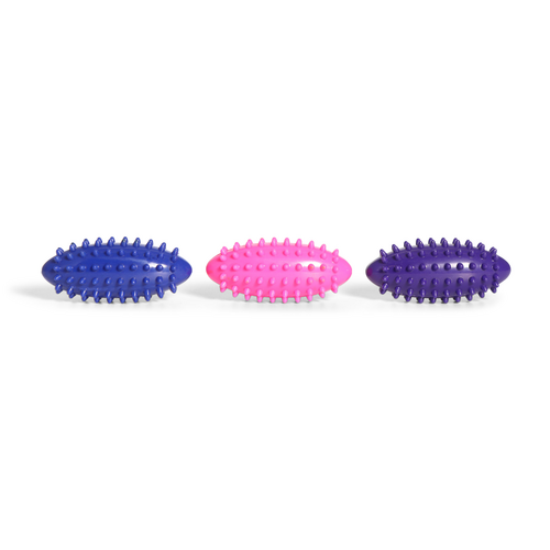 Playlearn  snoezelproducten Playlearn Ovale Massageballen – 3 Sensorische Massageballen met Nopjes