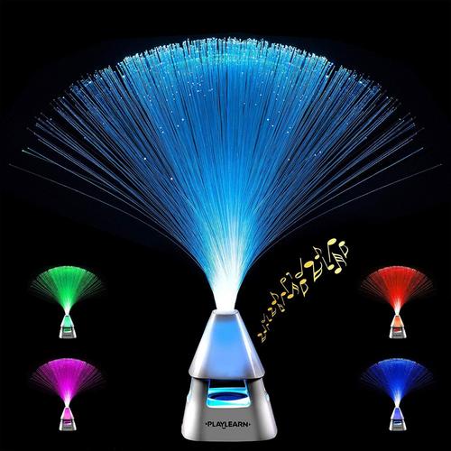 Playlearn  snoezelproducten Fibre Optic Lamp  met Speaker