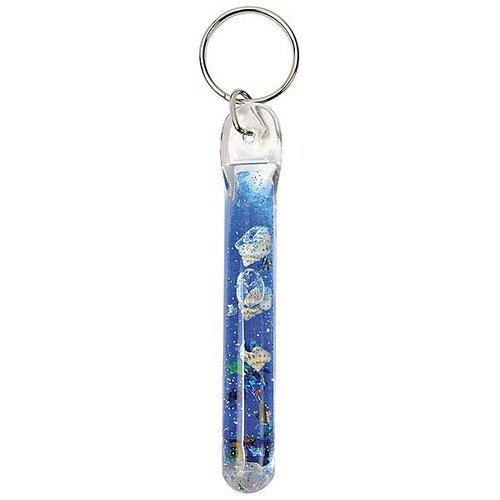 Glitter Wand Key Chain