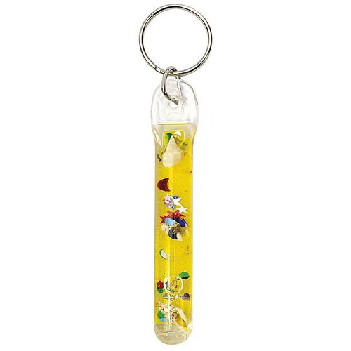 Glitter Wand Key Chain