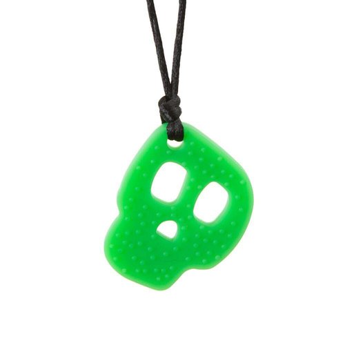 Chewigem Kauwsieraden en Bijtspeelgoed Chewigem Skull chew nacklace