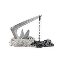 Ankerketting inclusief lijn met bruce anker