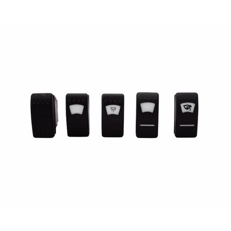 Tuimelschakelaars De Luxe inbouw