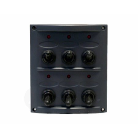 allpa 12V Schakelpaneel met 4 of 6 schakelaars