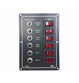 lindemann 12V schakelpaneel met automatische zekeringen