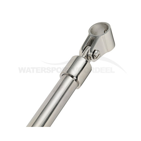 Telescopische biminitop steun RVS