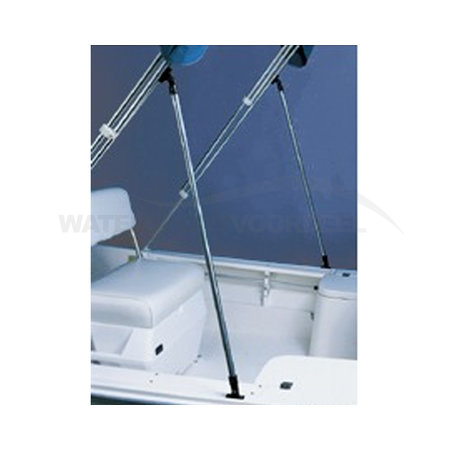 Telescopische biminitop steunen – RVS – per paar (2 stuks)
