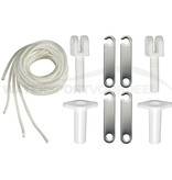 osculati Aluminium biminitop met 4 bogen