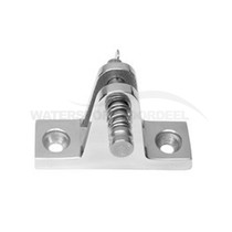 Dekbeugel - schuin 80 graden / RVS