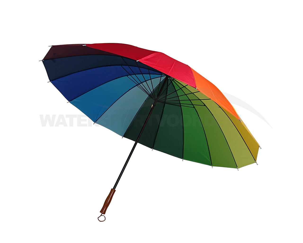 Kostuum Zuidelijk beneden Regenboogparaplu 130 cm - 16 banen | Watersportvoordeel | Watersportvoordeel