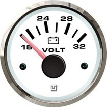 Uflex ultra white voltmeter 18 - 32V