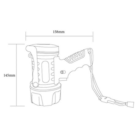 aqua signal Handzoeklicht LED