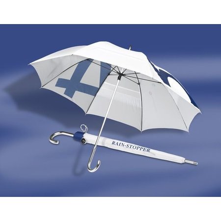 Trend Marine Windbrella - 2-Persoons Paraplu - Wit/Royal Blue