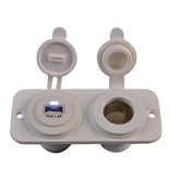 Talamex  USB stopcontact en 12V stopcontact