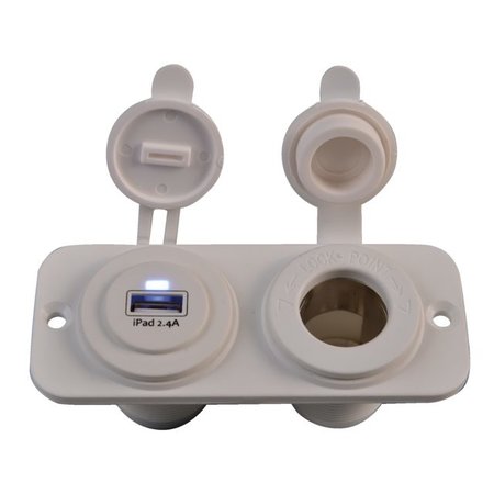 Talamex  USB stopcontact en 12V stopcontact