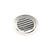 RVS Ventilatierooster rond met vliegenhor