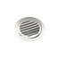 RVS Ventilatierooster rond met vliegenhor