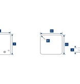 Lewmar Lewmar Flush luik 3G