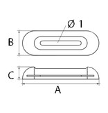 Aluminium anode opschroefbaar