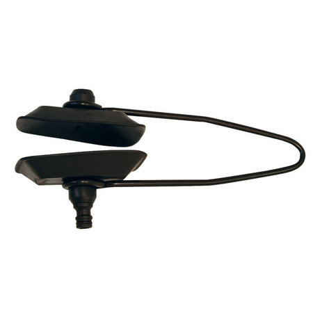 Doorspoelklem - vierkant