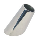 Relingvoet 60 graden RVS