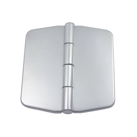 Scharnier met blindering / RVS A4-AISI316 - 74x75mm