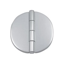 Scharnier met blindering / RVS A4-AISI316 - 65x65mm