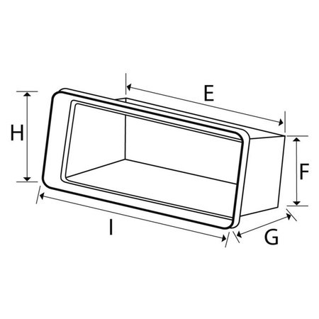 Talamex Inspectieluik met bak