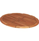 Eude Teak tafelblad rond