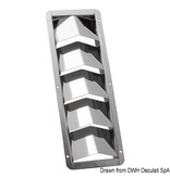 Ventilatierooster louvre machinekamer