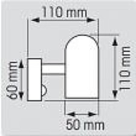 Plastimo  Halogeenspot Bay chroom