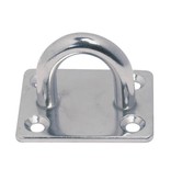 Oogbeugel vierkant / RVS