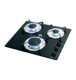 allpa Kooktoestel thermische glasplaat  3-pits