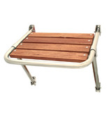 RVS mini-zwemplateau / 450x390mm