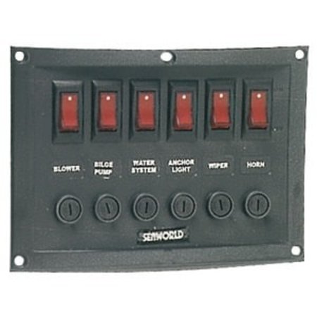 lindemann 12V schakelpaneel met automatische zekeringen