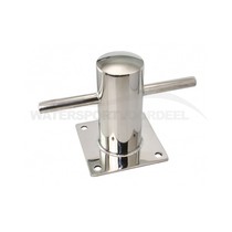 RVS Bolder met lange stokken