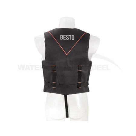 Besto Besto Ski Zwemvest Volwassenen Zwart/oranje