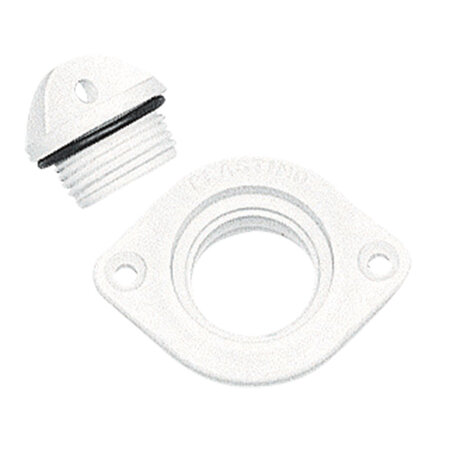 Lensplug ovaal, met O-ring afdichting