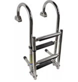 Zwemtrap klapbaar / RVS - Breedte 250mm