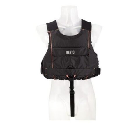 Besto Besto Sailor Zwart/oranje 50N Maat: L